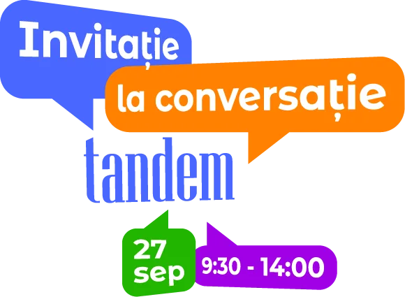tandem_invitatie_la_conversatie_logo logo invitatie la conversatie tandem